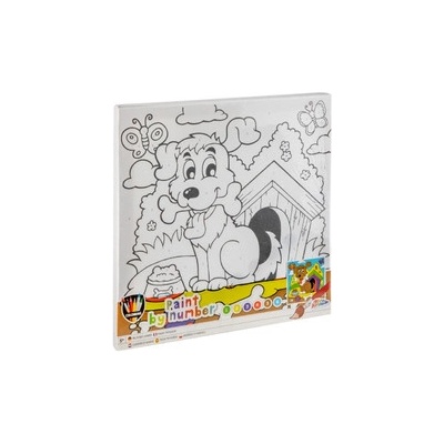 Malovaní na plátno podle čísel Pejsek