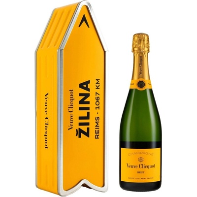 Veuve Clicquot Brut Yellow Label Arrow Žilina 12,5% 0,75 l (čistá fľaša)