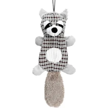 Freedog Dog Toy - Плюшена миеща мечка със звук - светло сива, 45 см