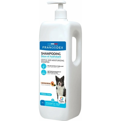 Francodex Šampon pro psy jemný hydratační bez parabenů 1 l