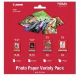 Canon Фотохартия CANON, 5 броя 10x15 High-Gloss, 5 броя 10х15 Semi-Gloss, 5 броя А4 Matte, 5 броя A4 Glossy