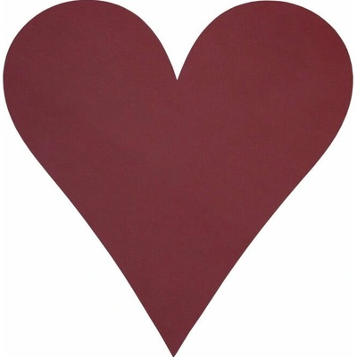 LIND Prestieranie z eko kože 30x30 cm Heart Nupo