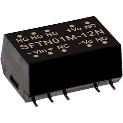 MEAN WELL SFTN01N-12N DC / DC menič napätia, SMD 84 mA 1 W Počet výstupov: 1 x