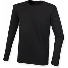 SF pánske tričko s dlhým rukávom SF124 black