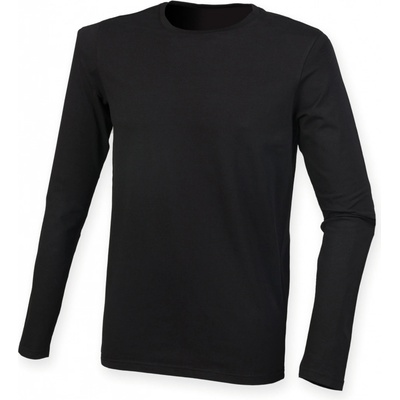 SF pánske tričko s dlhým rukávom SF124 black