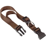 Ferplast Club Collar - Регулируем нашийник за кучета с пластмасова катарама, 45 - 70 см. /25 мм. - кафяв