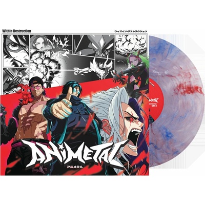 Within Destruction: Animetal (ltd. Clear W. Red White Blue Marbled Lp) LP