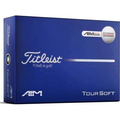 Titleist Tour Soft 2026 AIM white bílá