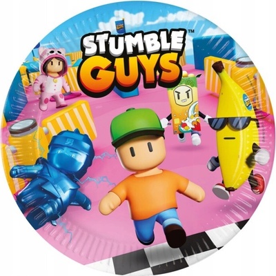 Procos Papierové taniere Stumble Guys 23 cm