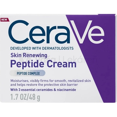 CeraVe peptidový krém pre obnovu pleti 48 g