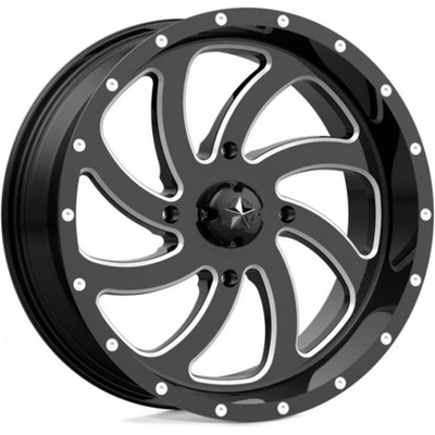 MSA OFFROAD M36 SWITCH 7x18 4x156 ET0 gloss black milled