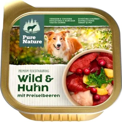 Pure Nature Adult zverina a kura 150 g