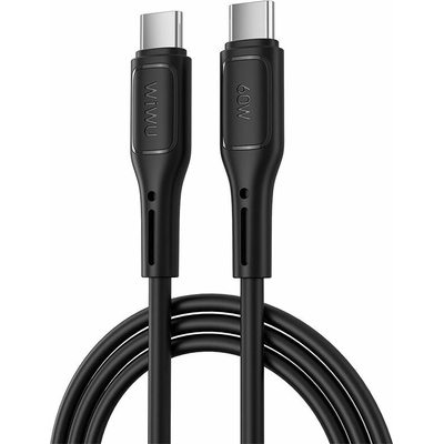 WiWU Wi-C043E USB serie Starlink USB C na USB C 30W černý