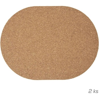 Orion Korkové prostírání oválné 40x30cm 2 ks – Zboží Mobilmania