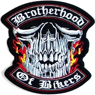 Nášivka Brotherhood Of Bikers malá