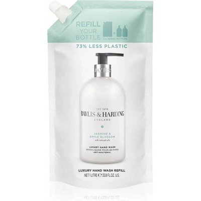 Baylis & Harding tekuté mýdlo na ruce Jasmín náhradní náplň 1000 ml