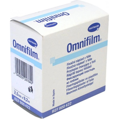 Omnifilm náplast porézní 2,5 cm x 9.2 m 1 ks