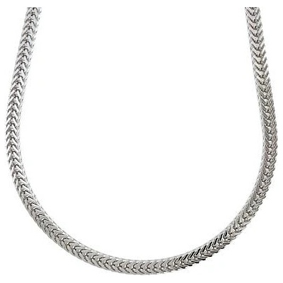 Infinity Silver Stříbrný pánský řetízek fox tail 174034050