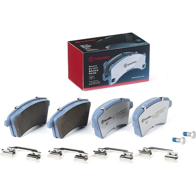 BREMBO Sada brzdových platničiek kotúčovej brzdy P 68 044E