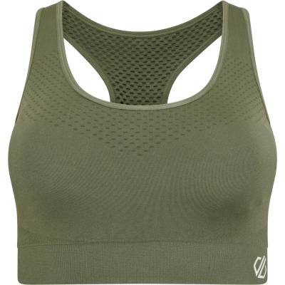 Fleur East Dont Sweat It Sports Bra Medium Impact Womens - Duck Green