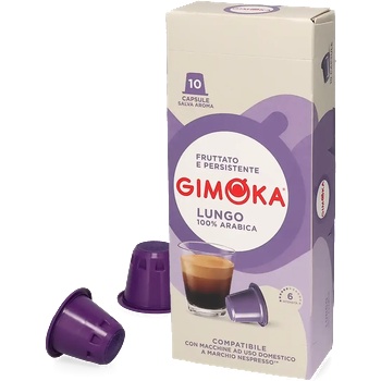 Gimoka | Lungo 100% Arabica - 10 капсули за Nespresso®