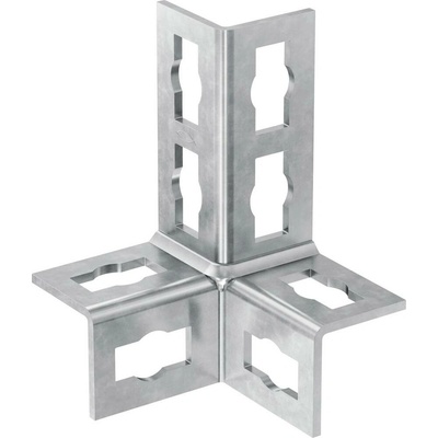 Fischer PFUF 3D montážní úhelník ocel 577094 10 ks