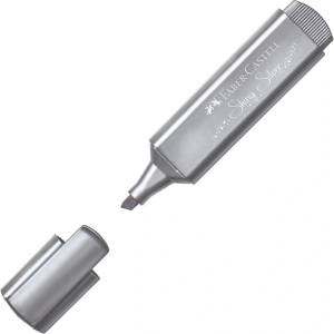 Faber-Castell Маркер Faber-Castell 1546, сребрист, от 1, 2, 5mm, за маркиране на текст, металик