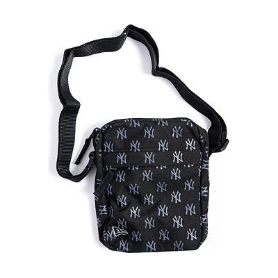New Era Monogram Side Bag NY Yankees Black Grey Heather