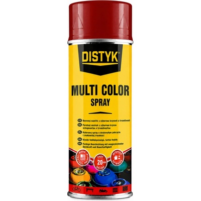 DISTYK Multi color spray 400 ml RAL3011 červenohnědá TP03011D