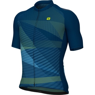 Alé Мъжка фланелка с къс ръкав за колоездене Alé Pragma Connect Jersey Cycling jersey - Blue (056-3429-0213)