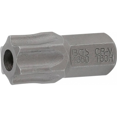 BGS technic Gola hlavica-bit 10 mm 3/8" uchytenie T-Star s dierou pre Torx T60 BGS 4660