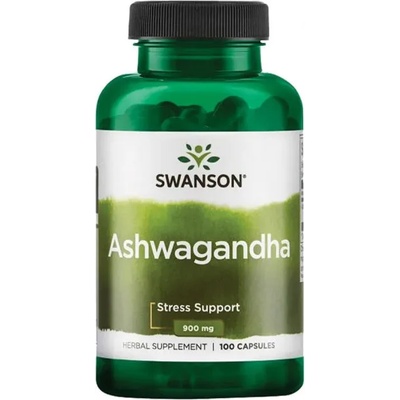Swanson Ashwagandha, 450 mg, 100 капсули, Swanson (SW957)