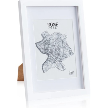 Image 1 of Casa Chic Everton, рамка за картини, правоъгълна, DIN A4 снимки 28, 8 x 20 cm, паспарту, стъкло (CL-A4-WHT) (CL-A4-WHT)