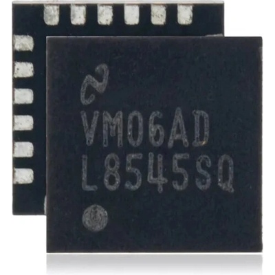 IC čip LED ovládače podsvietenia MacBook Pro 13" / 15" / 17" (A1278 / A1286 / A1297 / A1398 / A1425 / 2009–2015) (LP8545SQ / L8545SQ – QFN-24) MAC1602