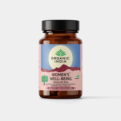 Organic India Zdraví pro ženu kapsle 60 ks 27 g