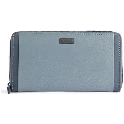 Bugatti Дамски кожен портфейл Bugatti Sina Long Zip, син (49 2233 39)