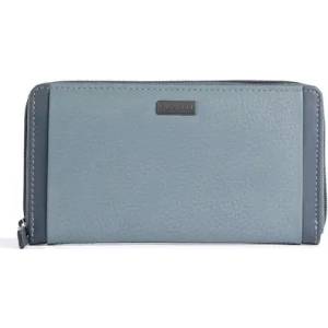 Bugatti Дамски кожен портфейл Bugatti Sina Long Zip, син (49 2233 39)