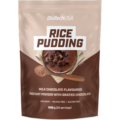 BioTechUSA Rice Pudding 1000g - Milk chocolate