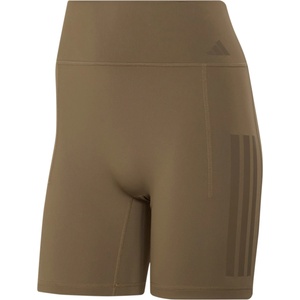 adidas Дамски клин adidas Women's Optimé Workout 3-Stripes Short Leggings - Khaki Six (111-2136-0214)