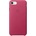 Apple iPhone Leather Case - оригинален кожен кейс (естествена кожа) за iPhone 8, iPhone 7 (розов)