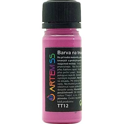Barva na tmavý textil 12g 38 hrášková