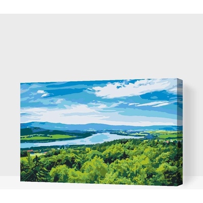 Painting Queens Painting Queens Národní park Šumava 80 x 120 cm bez rámu PBN/SUMAVA/80X120/WO