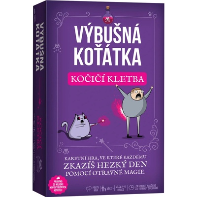 Exploding Kittens Výbušná koťátka: Kočičí kletba