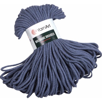 YARNART Macrame Braided 4 mm 67 m 761 юта (Macrame Braided 761)