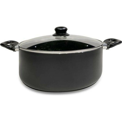 KITCHISIMO KASTROL SE SKL.POKLICÍ NERO KITCHISIMO 28X11CM 6L_hamashop