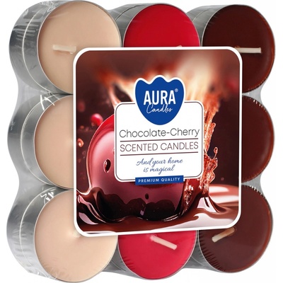 Bispol Aura Chocolate - Cherry 18 ks