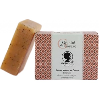 Noireônaturel Pílingové mydlo "Granité de Goyave" 100 g