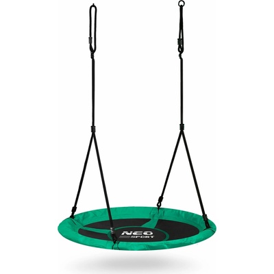 Neo-Sport Houpačka Swingo Čapí hnízdo 125 cm černo-zelená