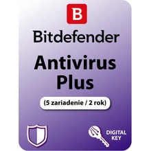 Bitdefender Antivirus Plus 5 lic. 24 mes.