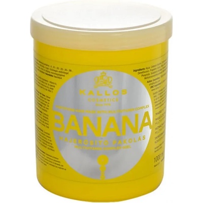 Kallos Banana Fortifying Hair Mask Балсам-маски за коса 1000ml